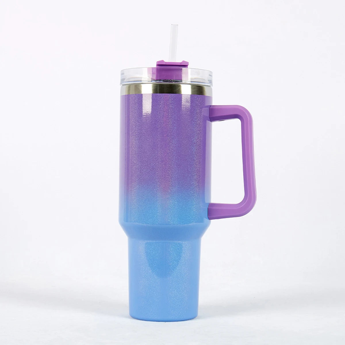 40oz Mug Tumbler With Handle Insulated Tumbler With Lids Straw Stainless Steel Coffee Tumbler Termos Cup for Travel Thermal Mug