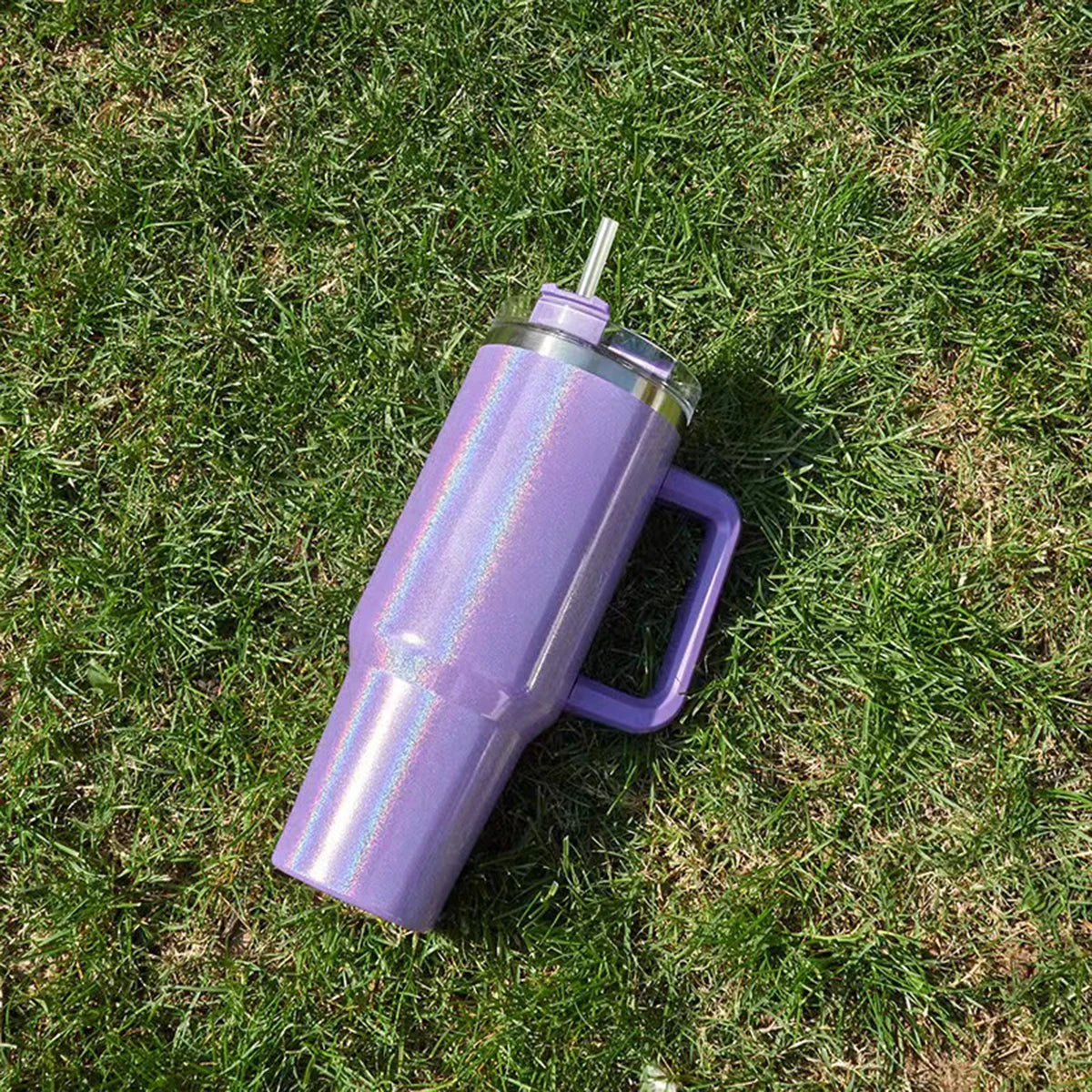 40oz Mug Tumbler With Handle Insulated Tumbler With Lids Straw Stainless Steel Coffee Tumbler Termos Cup for Travel Thermal Mug