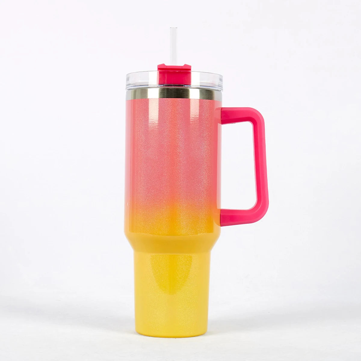 40oz Mug Tumbler With Handle Insulated Tumbler With Lids Straw Stainless Steel Coffee Tumbler Termos Cup for Travel Thermal Mug